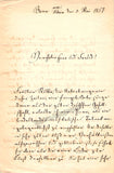 Naumann, Emil - Autograph Letter Signed 1857