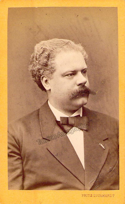 Scaria, Emil - Unsigned Mini-Cabinet Photo