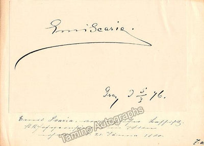Scaria, Emil - Signed Album Page 1876
