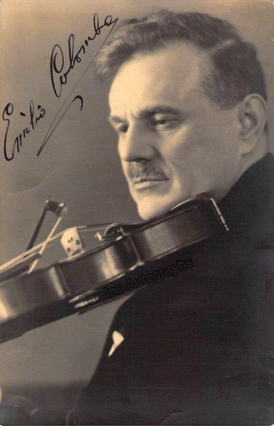 Colombo, Emilio - Signed Photograph