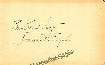 Eames, Emma - Signed Album Page