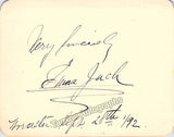 Opera Singers 1890s-1930s - Lot of 17 Signatures