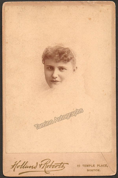 Juch, Emma - Signed Cabinet Photograph