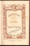 Chabrier, Emmanuel - Signed "Gwendoline" First Edition Score 1886