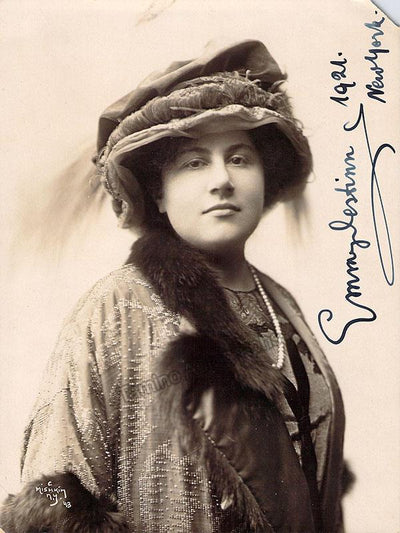 Destinn, Emmy - Signed Photo