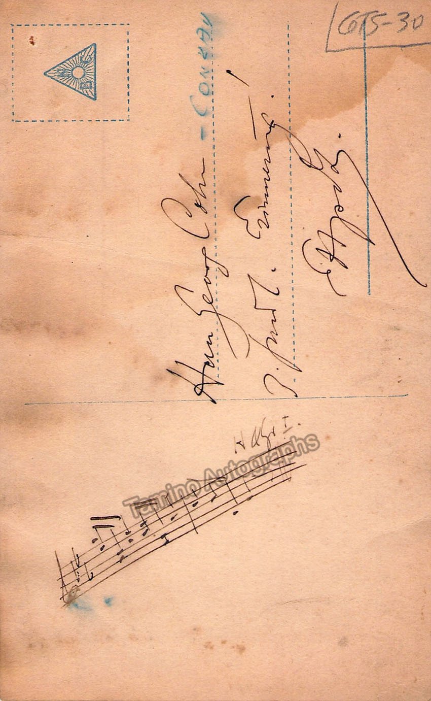 Humperdinck, Engelbert - Signed Photo - Tamino