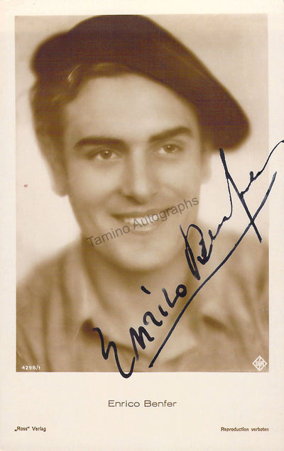 Benfer, Enrico - Signed Photograph