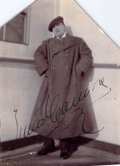Caruso, Enrico - Signed Photograph