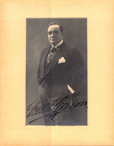 Caruso, Enrico - Signed Photograph