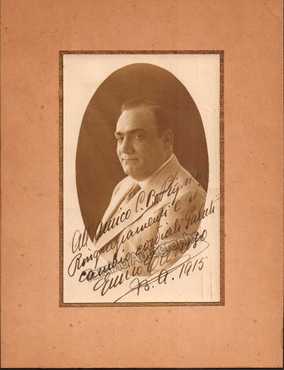 Caruso, Enrico - Signed Photograph