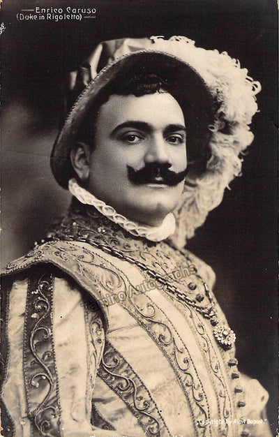 Caruso, Enrico - Signed Album Page + Photo