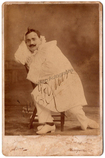 Caruso, Enrico - Signed Photo in Pagliacci
