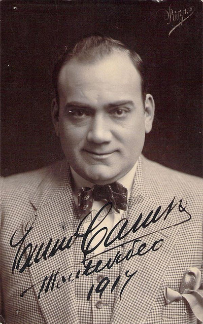 Caruso, Enrico - Signed Photo 1917