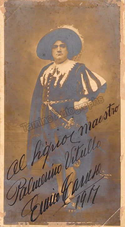 Caruso, Enrico - Signed Photo in Role 1917