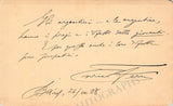 Caruso, Enrico - Signed Caricature