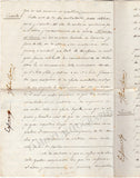 Granados, Enrique - Signed Contract for "Maria del Carmen" 1896