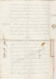 Granados, Enrique - Signed Contract for "Maria del Carmen" 1896