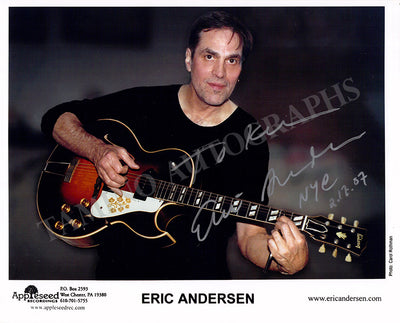 Andersen, Eric - Signed Photograph 1987