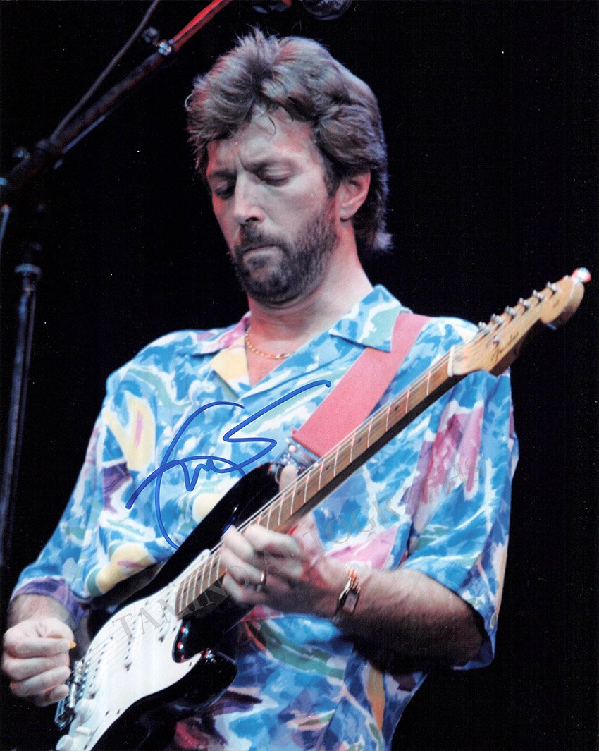 Clapton, Eric - Signed Photo
