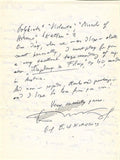 Korngold, Erich - Autograph Letter Signed 1955