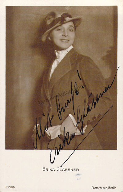 Glassner, Erika - Signed Photograph