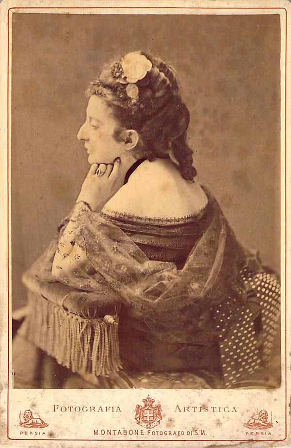 Frezzolini, Erminia - Cabinet photo