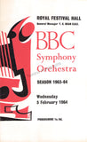 Ansermet, Ernst - Signed Program London 1964