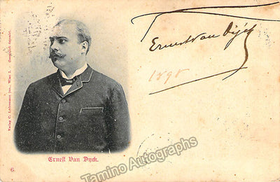 Van Dyck, Ernest - Signed Photograph