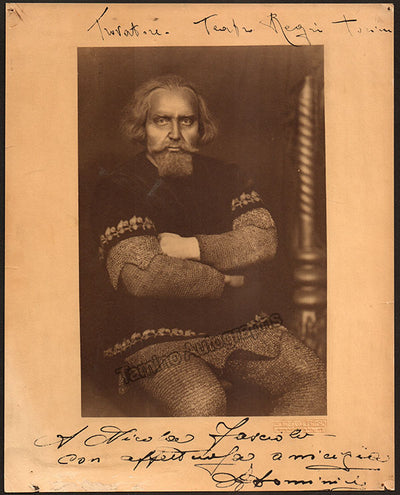 Dominici, Ernesto - Signed Photograph in Il Trovatore