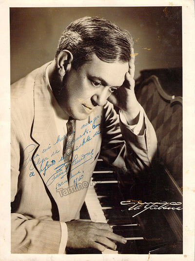 Lecuona, Ernesto - Signed Photo 1960