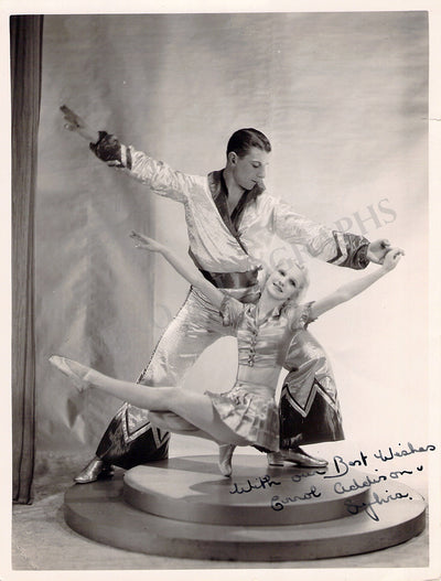Errol Addison & Sylvia - Signed Photograph