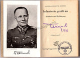 Rommel, Erwin - Signed Book Infanterie Greift An