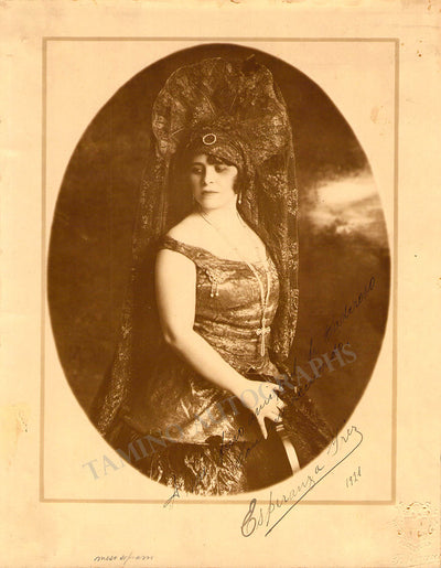 Iris, Esperanza - Signed Photograph 1921