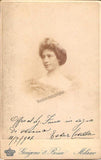Casella, Ester - Signed Cabinet Photo 1901