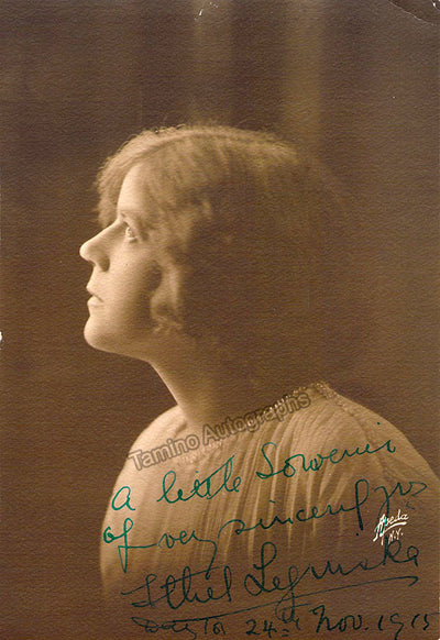 Leginska, Ethel - Signed Photograph