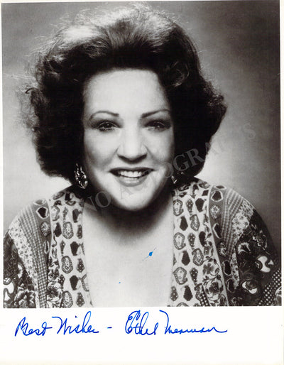 Merman, Ethel - Signed Photograph