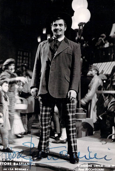 Bastianini, Ettore - Signed Photograph + Autograph Letter Signed