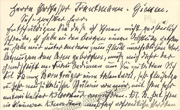 Hildach, Eugen - Lot of Three Autograph Letter Signed