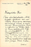 Hildach, Eugen - Lot of Three Autograph Letter Signed