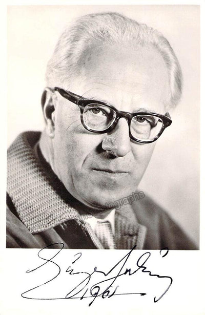 Jochum, Eugen - Signed Photo 1961