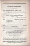 Goosens, Eugene - Two Concert Programs Boston 1926