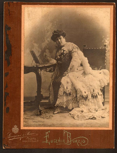 Burzio, Eugenia - Large Unsigned Photo
