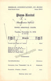 Norton, Eunice - Signed Program & Playbill 1934
