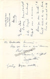 Gauthier, Eva - Lot of 3 Autograph Letters Signed