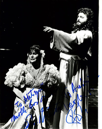 Marton, Eva - Weikl, Bernd - Double Signed Photograph