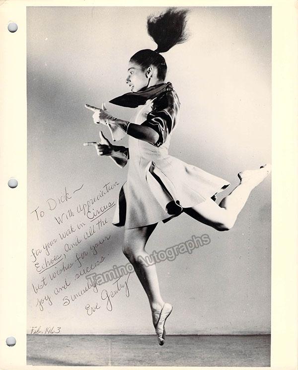 Gentry, Eve - Signed Photo 1963
