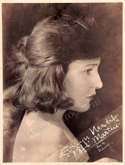 Nesbit, Evelyn - Signed Photograph 1926