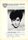 Lear, Evelyn - Signed Program Bayreuth 1967