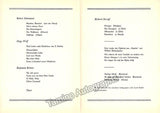 Lear, Evelyn - Signed Program Bayreuth 1967