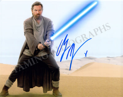 McGregor, Ewan - Signed Photograph in Star Wars